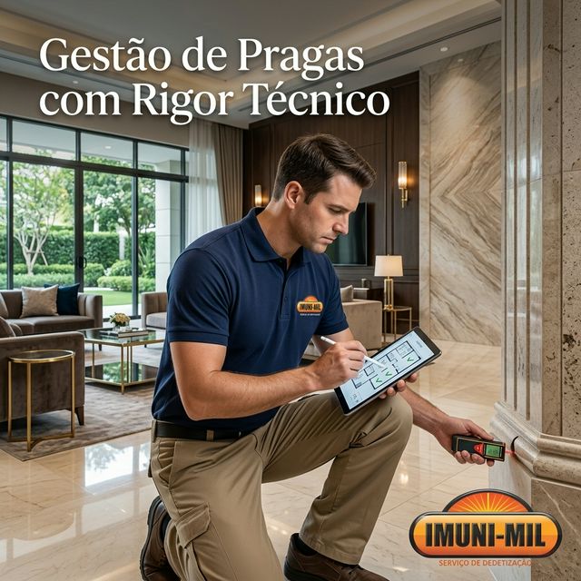 Gestão de Pragas com Rigor Técnico para Condomínios